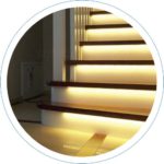 Profil aluminiowy do podświetlenia schodów